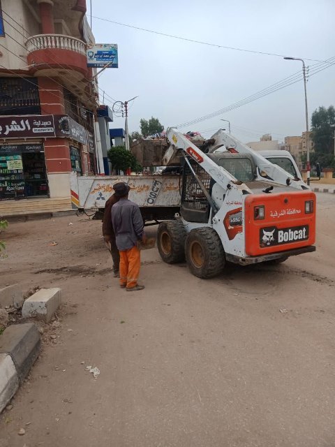 تكثيف أعمال النظافة احتفالا بعيد الشرقية القومي..صور