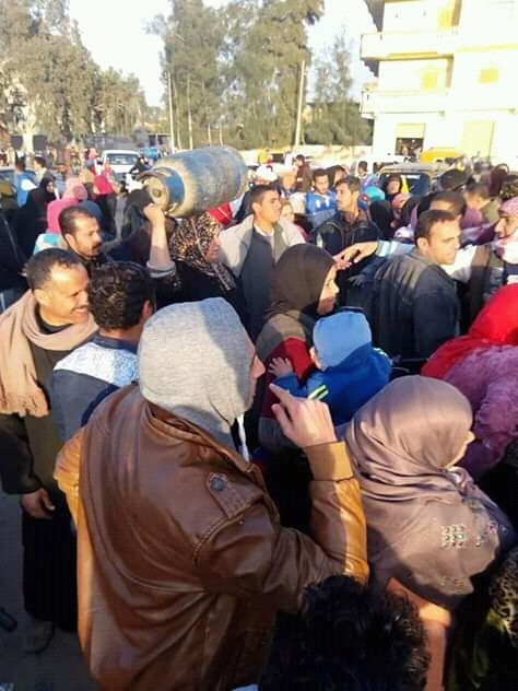 أنبوبة البوتاجاز أزمة كبرى لأهل المناجاة الكبرى