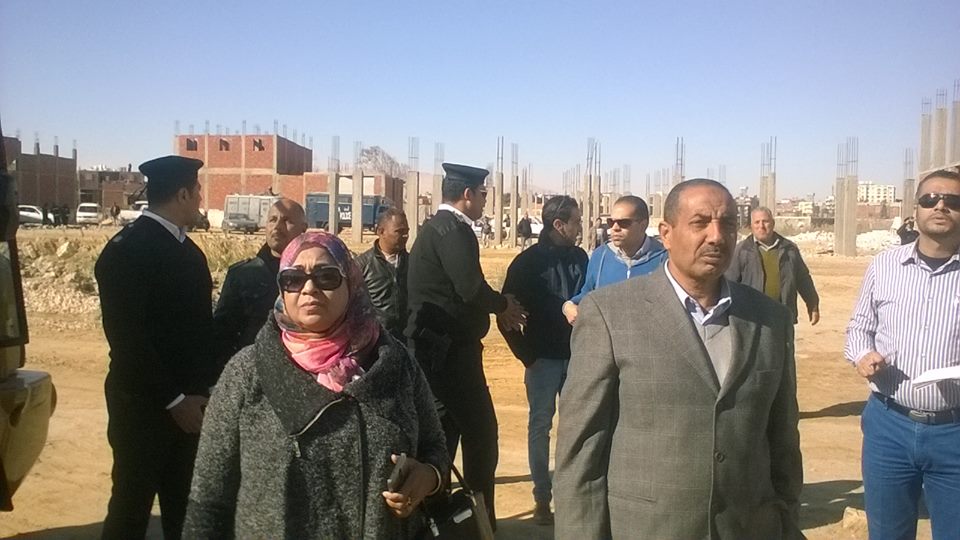 تنفيذ 31  قرار إزالة  بحى الجناين  بالسويس  