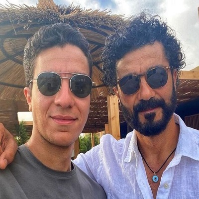 خالد النبوي ونجله نور 
