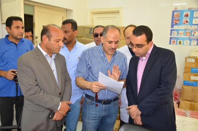 نائب محافظ الإسماعيلية يتفقد مستشفى القنطرة غرب المركزي ..صور