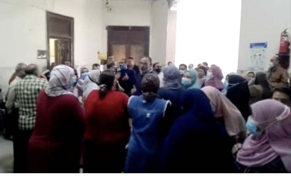 استجابة فورية من محافظ الغربية وارجاء نقل العاملين بمركز طنطا الى سبر باى