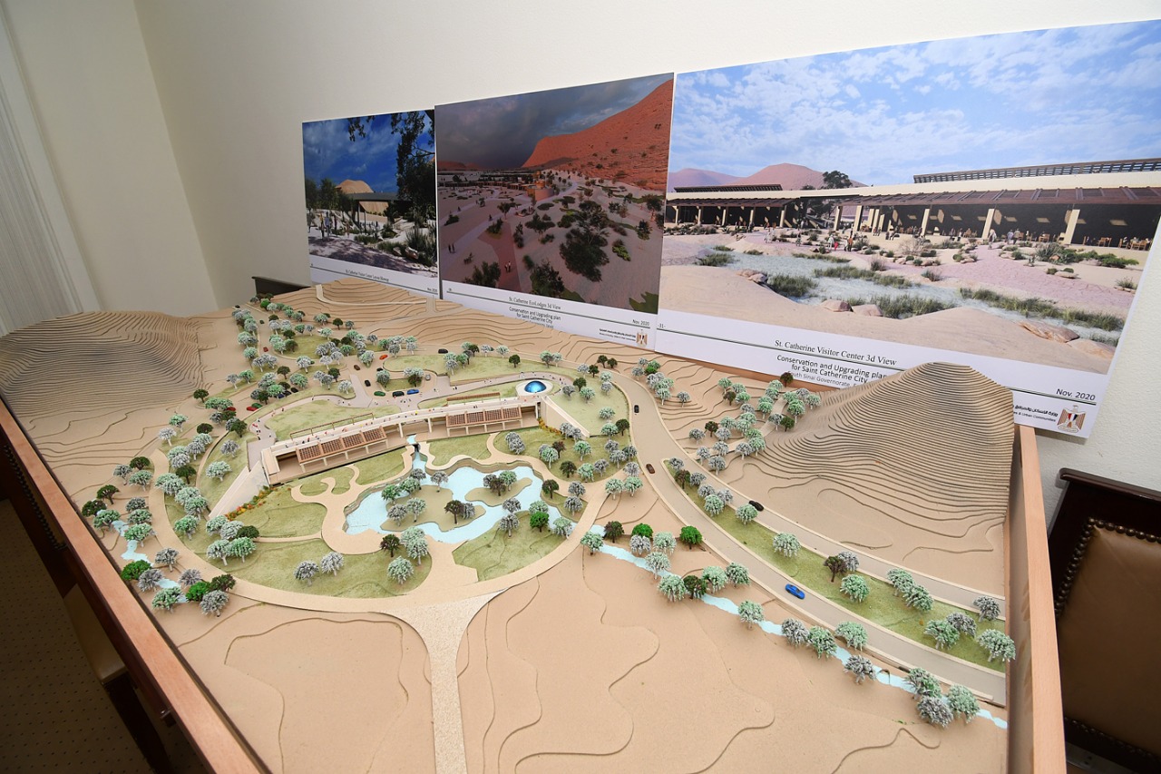 مشروع التجلى الأعظم بمدينة سانت كاترين 