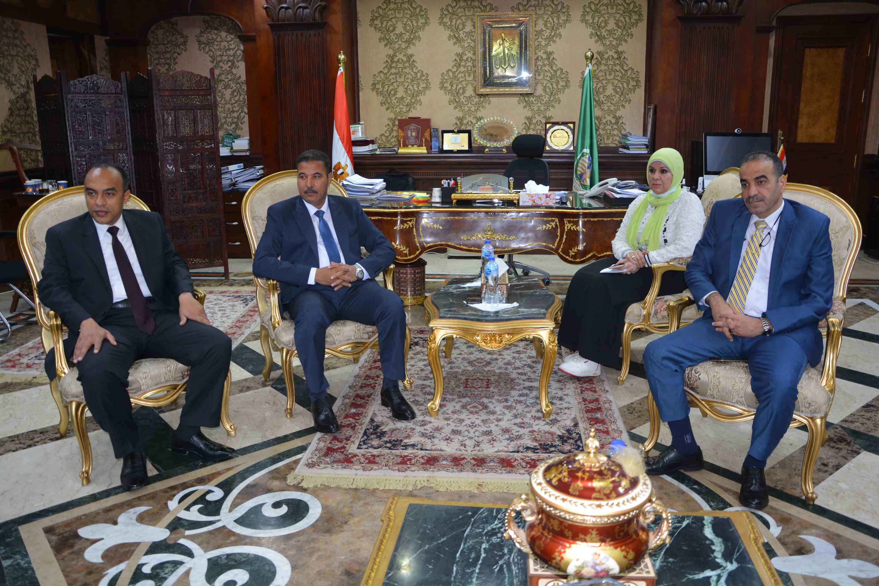 محافظ المنيا يشهد فعاليات مؤتمر البنك الزراعي المصري بمناسبة تعزيز الشمول المالي ، ودعم الأسر الأكثر احتياجاً