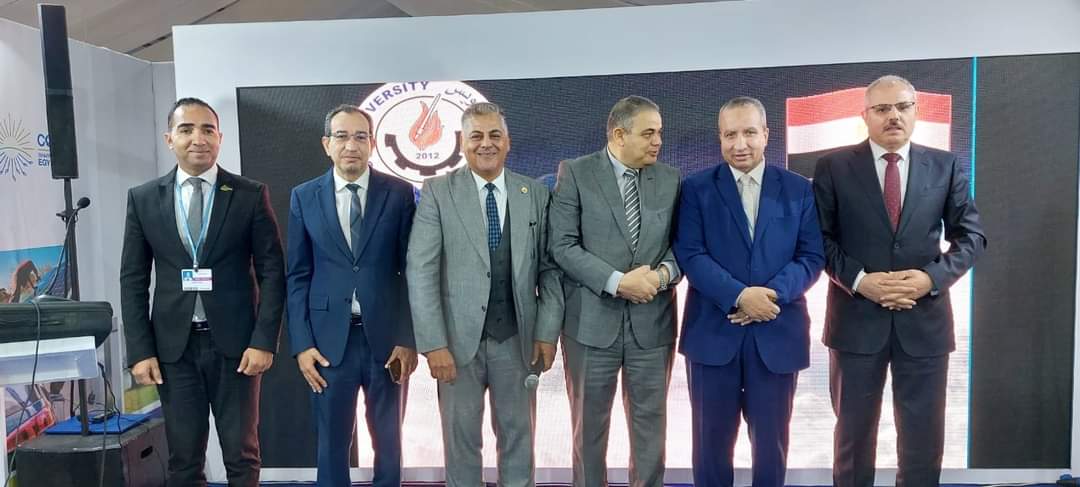 استمرار أنشطة جامعة السويس في فعاليات مؤتمر المناخ COP27 