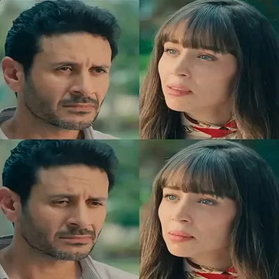 فرح الزاهد وكريم العمري 