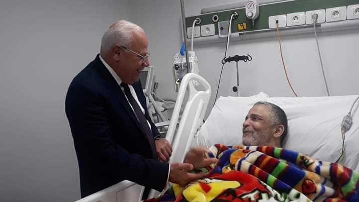 محافظ بورسعيد يتفقد مستشفى السلام   