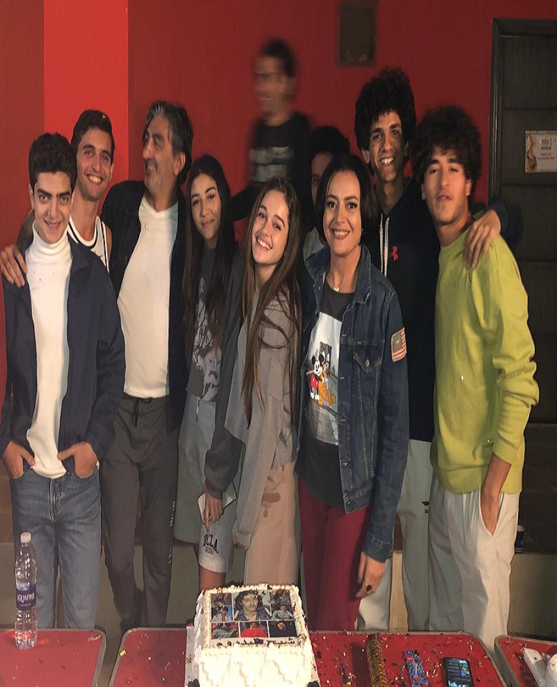 كواليس انتهاء هبة عبد الغني من تصوير قصة 