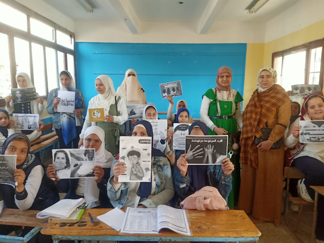 رائدات أبوالغيط تشارك في حملة 