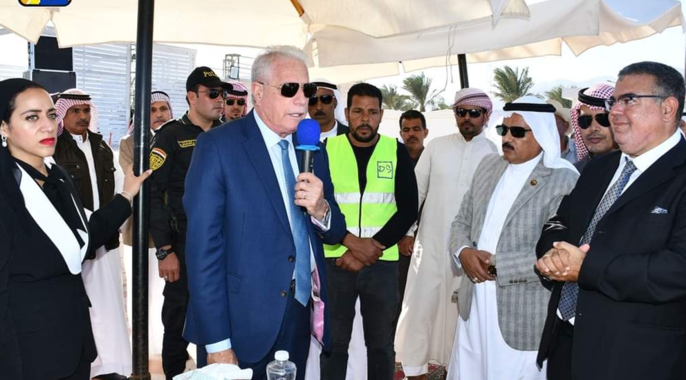 محافظ جنوب سيناء يفتتح مشروع دهب سكوير السياحي       