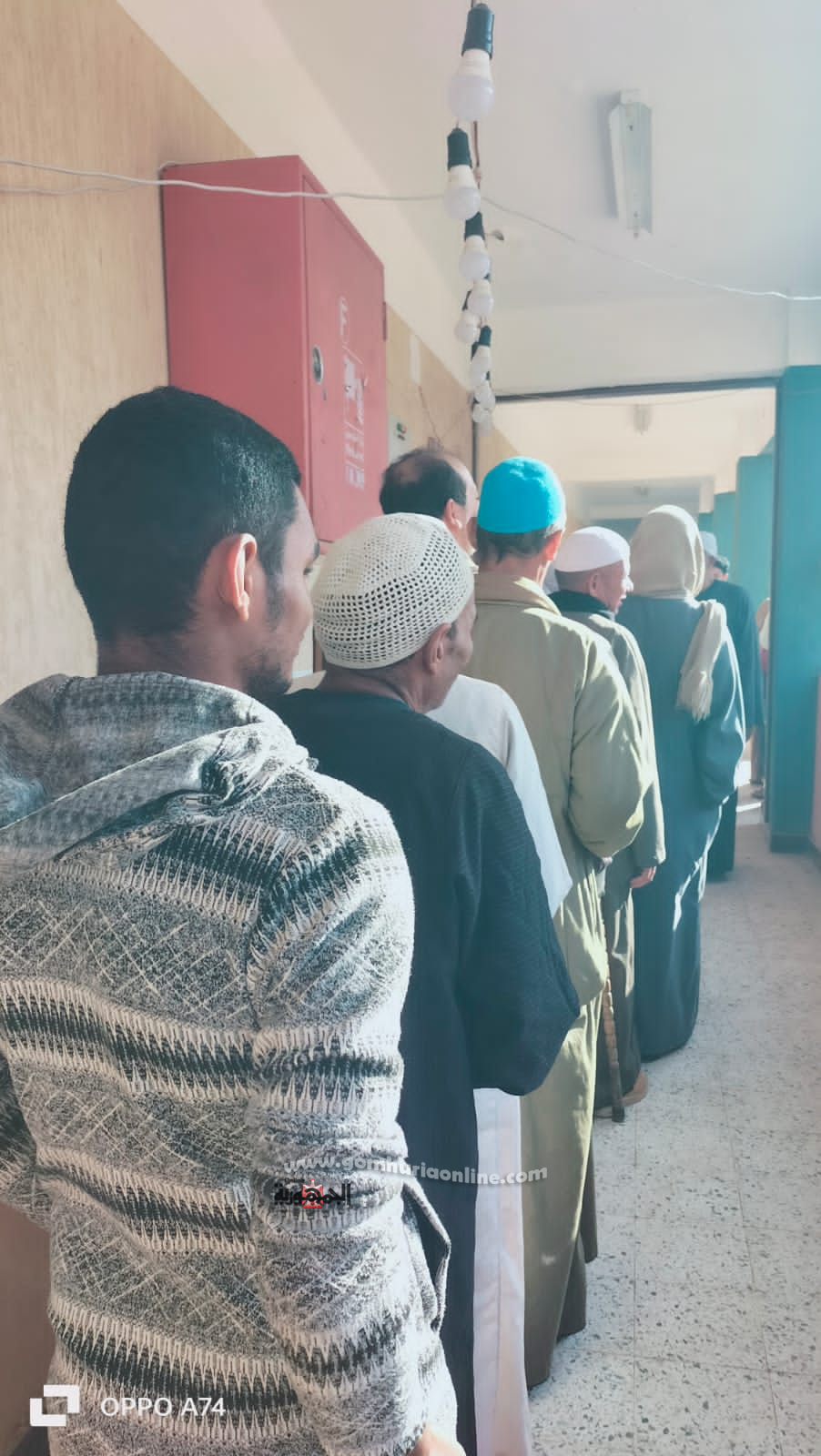 كرنفال وزحام أمام لجان الإنتخابات الرئاسية بالمنوفية