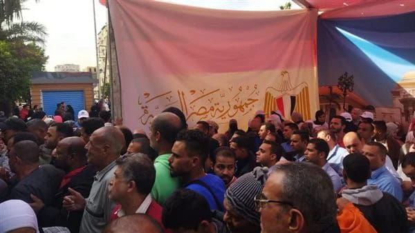 منسوبى جامعة عين شمس يدلون بأصواتهم فى الانتخابات الرئاسية 
