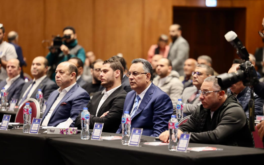 احمد سليمان يحضر انتخابات اتحاد الكرة