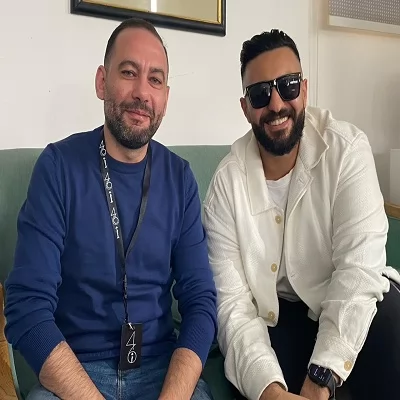 مهندس الصوت مايكل فوزي ومحرر الجمهورية أونلاين 