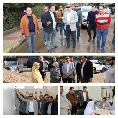 تحت الأمطار.. محافظ المنوفية في 6 جولات ميدانية بأشمون وشبين الكوم