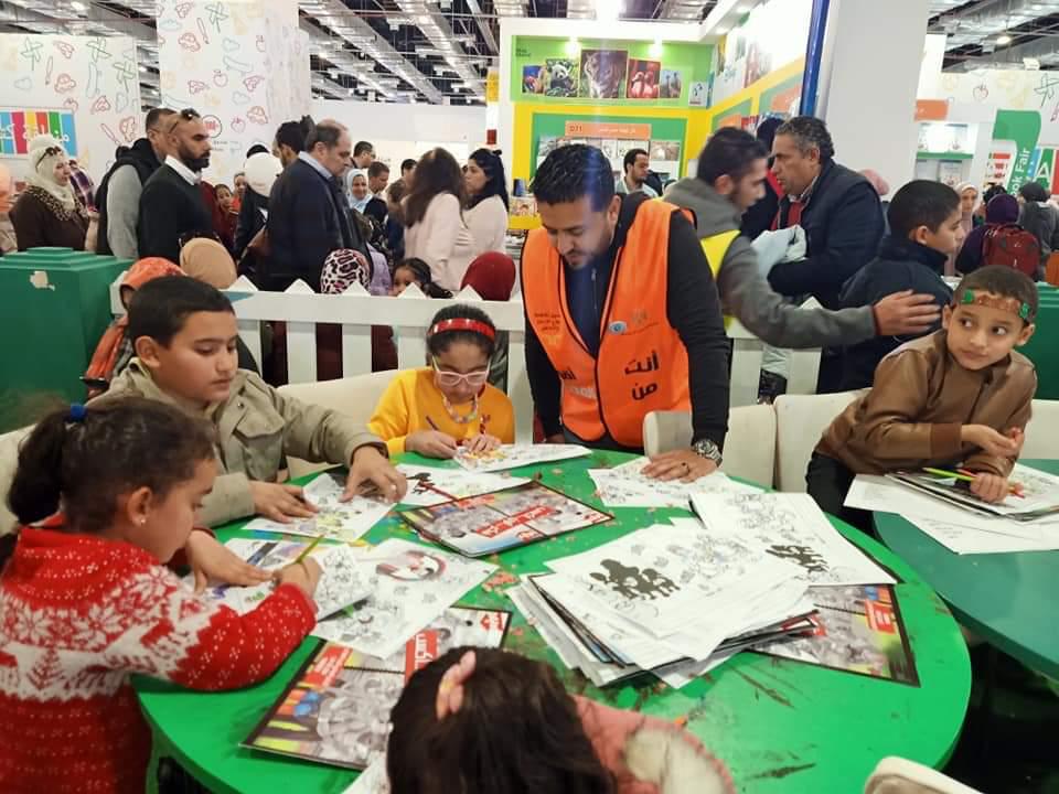 مكافحة الادمان: ‪25‬ ألف طفل وشاب استفادوا من البرامج التوعوية خلال معرض الكتاب  