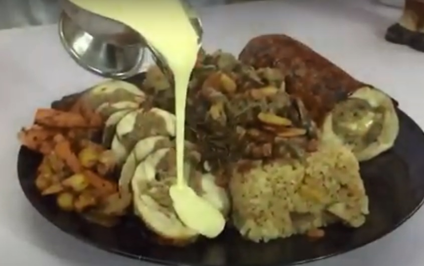 تشيكن رول بحشوة روعة مع صوص الجبنة الخطير بالفيديو لوليد السعيد