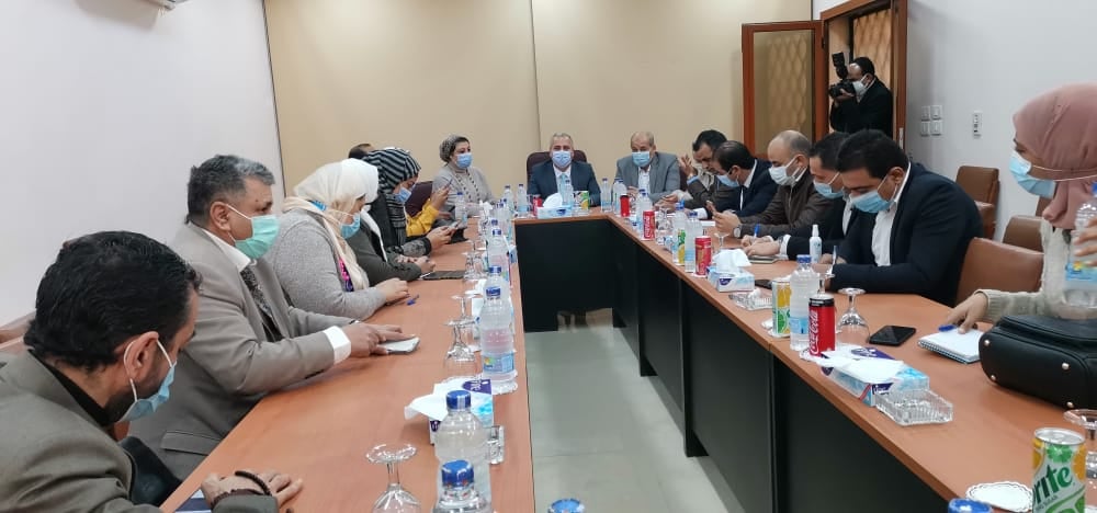 المهندس الشوربجي خلال الاجتماع