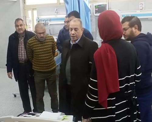 مدير التأمين الصحى بالقليوبية يشدد على تقديم أفضل الخدمات الطبية