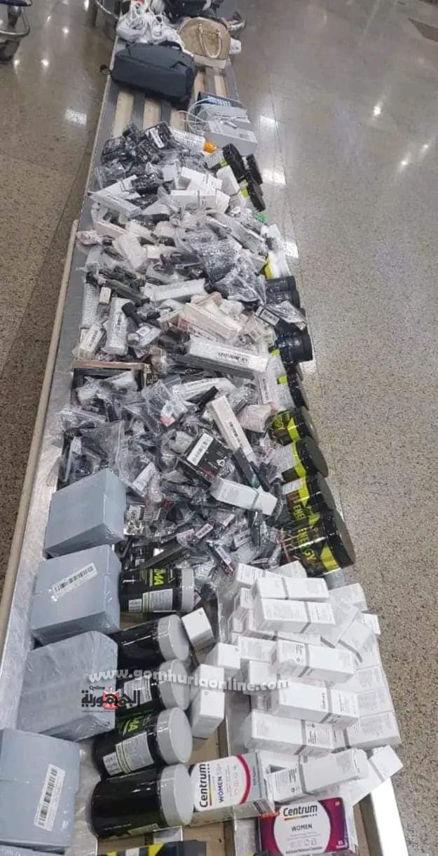 جمارك مطار القاهرة تحرر 62 محضر ضبط وتهرب جمركي خلال يناير 2024