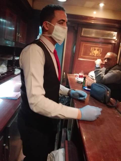 السكة الحديد تواصل الاجراءات الاحترازية لمواجهة فيروس كورونا 