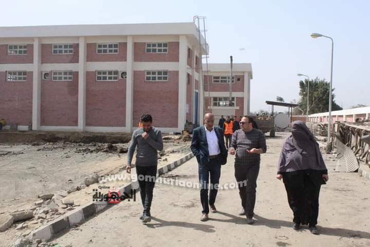 رئيس مدينة الشهداء في جولة مرورية لمتابعة الأعمال الميدانية ومواقع المشروعات 