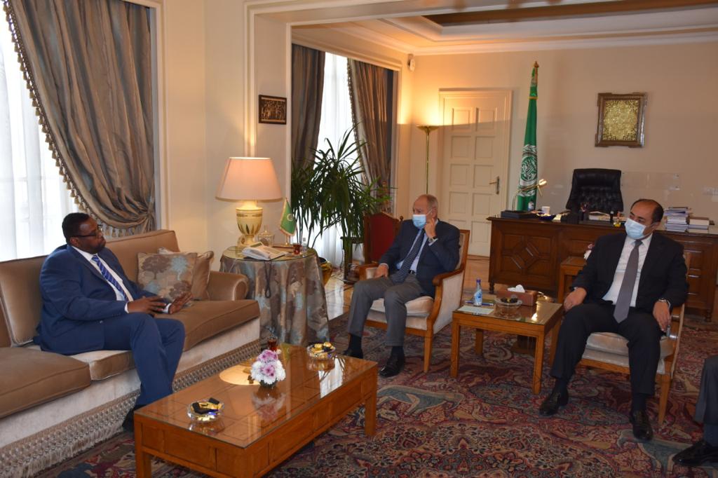 أبو الغيط يستقبل وزير الدولة الصومالي ويدعو إلى تعزيز الدعم العربي والدولي للدولة الصومالية
