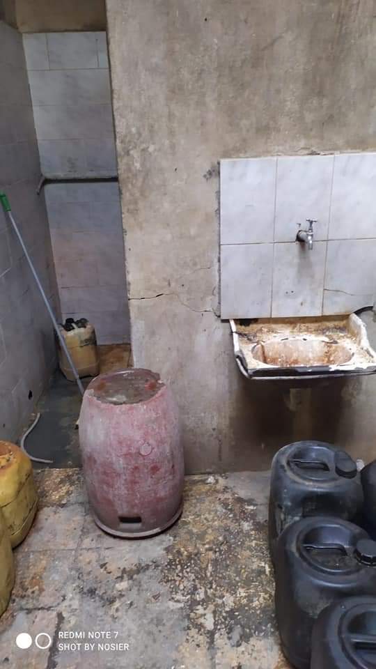 حمله صحيه على أسواق سمسطا