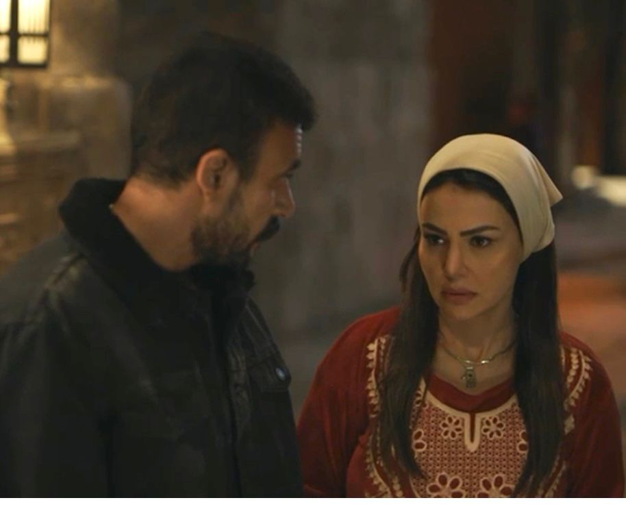 الفنانة تبدع فى الحلقة الأخيرة بمسلسل 