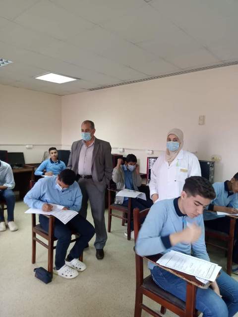مدير التأمين الصحى يتفقد امتحانات مدرسة تمريض الابراهيمية والعيادة الطبية    