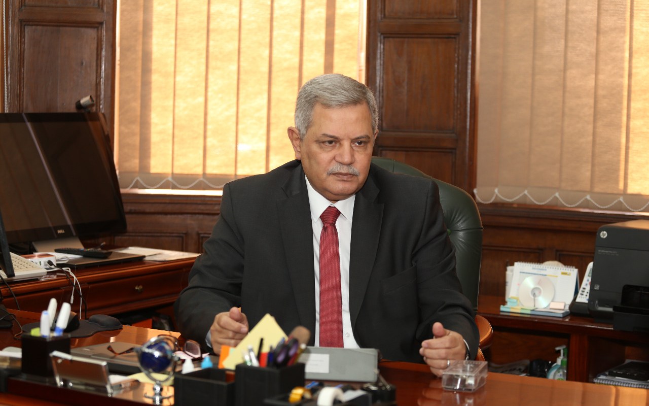 المهندس ممدوح رسلان رئيس الشركة القابضة لمياه الشرب والصرف الصحى