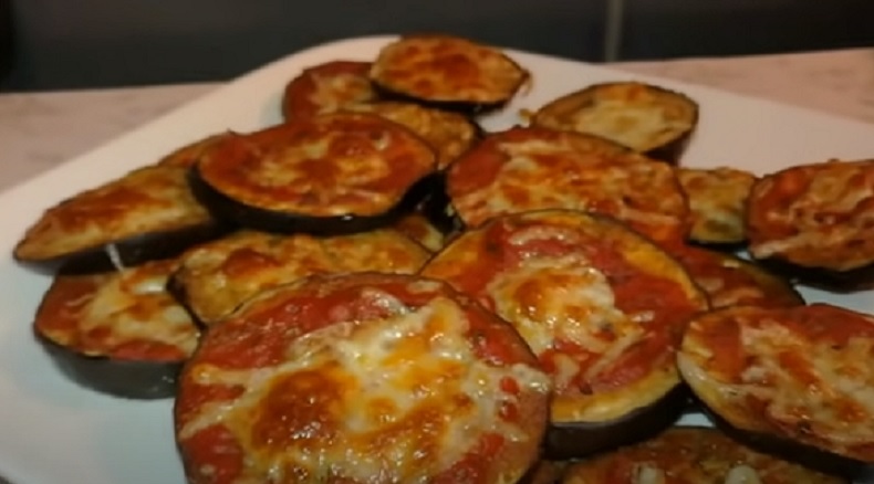 الباذنجان فى الفرن 