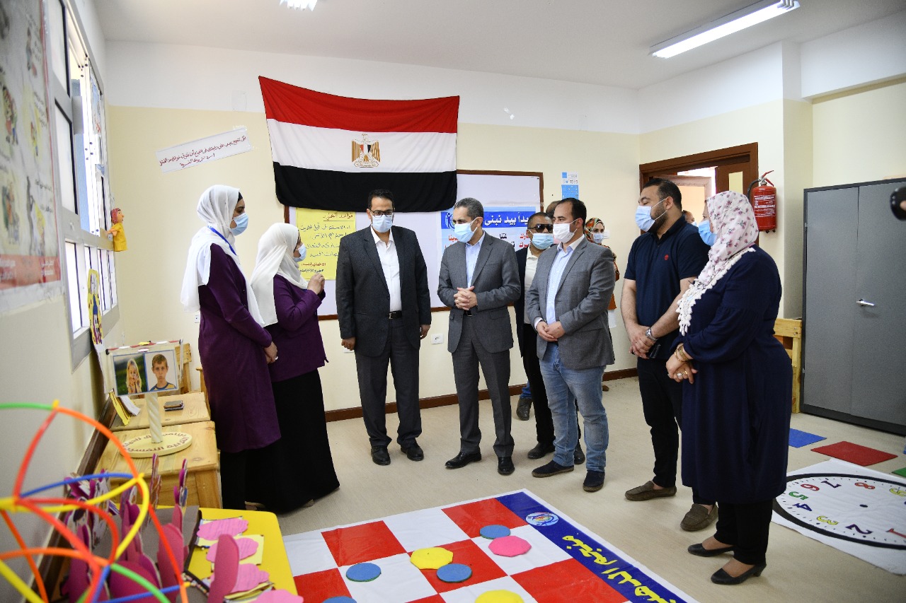 محافظ الغربية يفتتح ٤ مدارس بطنطا وبسيون بتكلفة ١٦.٥ مليون جنيه 