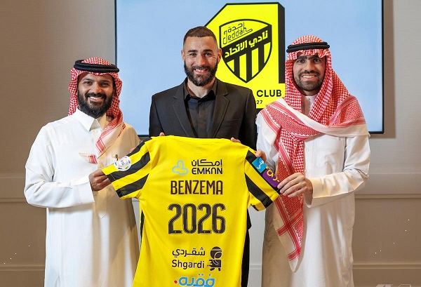 كريم بنزيما فى اتحاد جدة