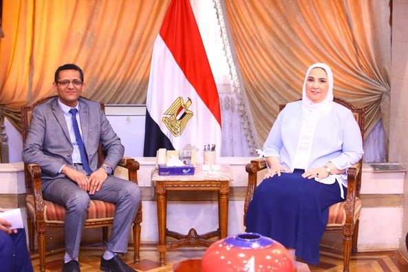 نفين القباج وخالد البلشي