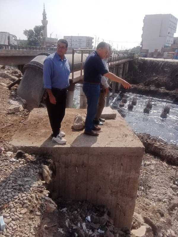 تطوير وتوسعة منطقة كوبري أبو طبل بالشرقية