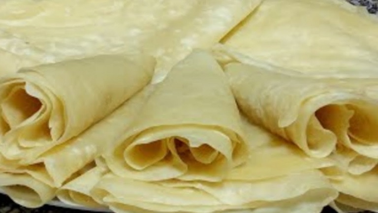 عجينة الرقاق الطرى 