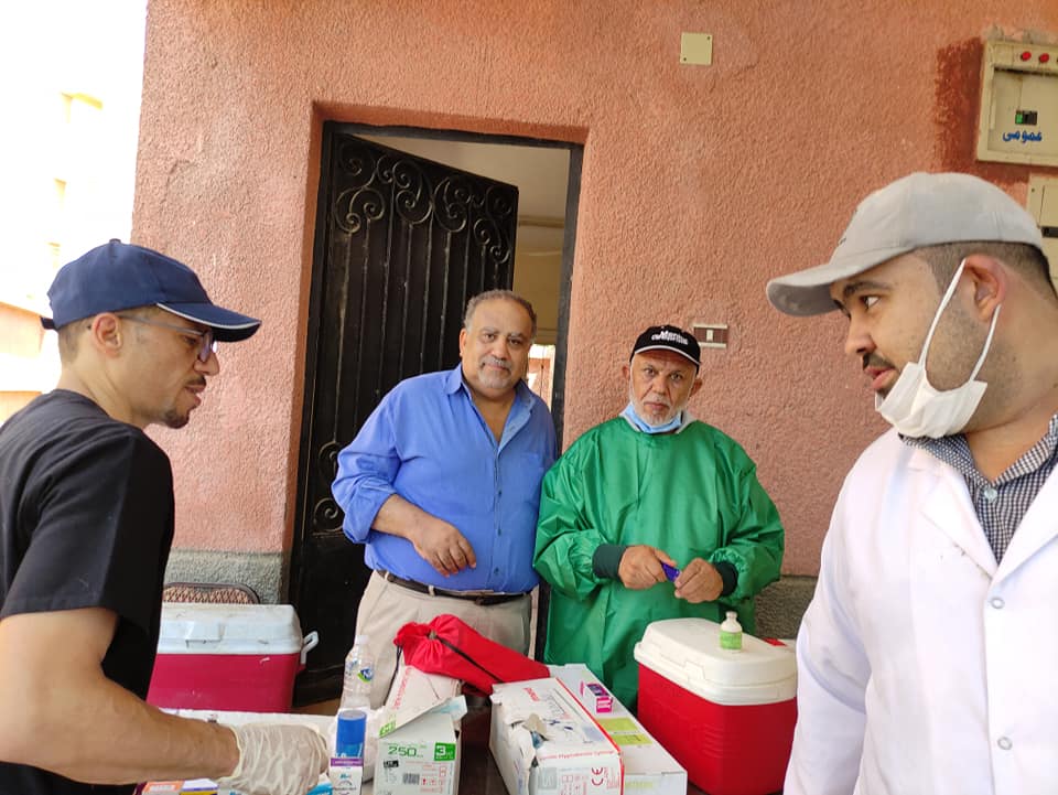 قافلة طبية بيطرية مجانية فى قرية العامرية بالفيوم