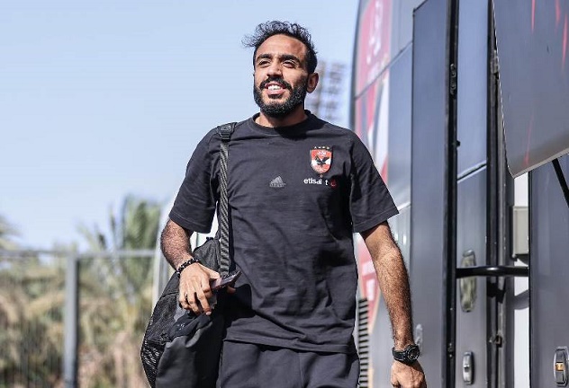 محمود عبد المنعم كهربا مهاجم النادي الأهلي