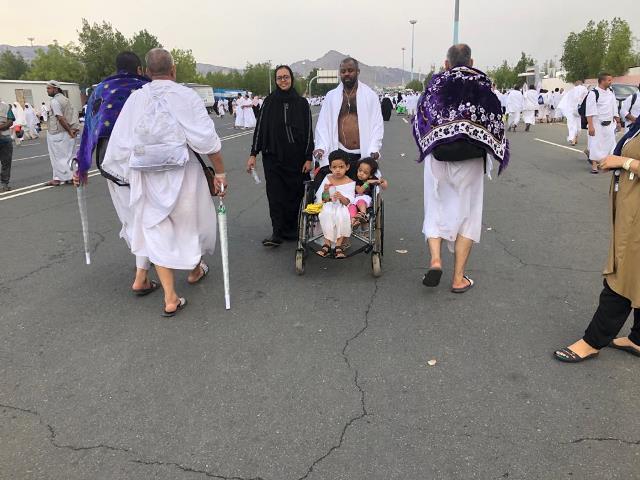 جبل الرحمة بمشعر عرفه يستقبل ضيوف الرحمن.. اليوم