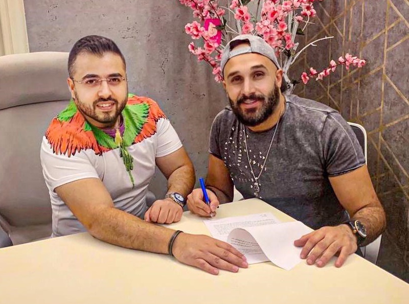 محمد علام يطلق بوستر ألبوم 