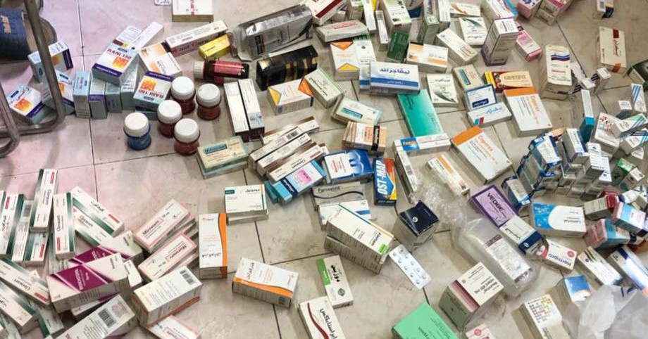 12 ألف قرص منتهية الصلاحية وخارج الثلاجة بإحدى صيدليات غرب الأقصر 