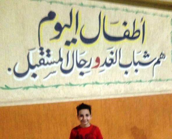 تجميل مدرسة دار الارقم الابتدائية فى حدائق اكتوبر بمشاركة أولياء الأمور.. بالصور