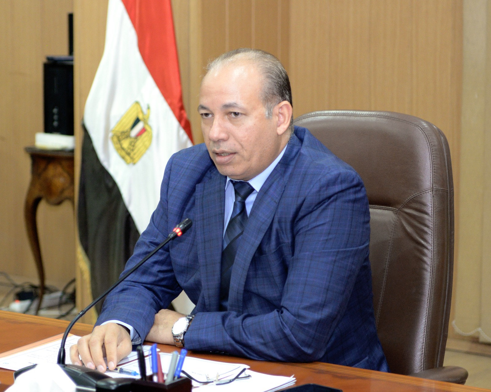 الدكتور شريف خاطر رئيس جامعة المنصورة