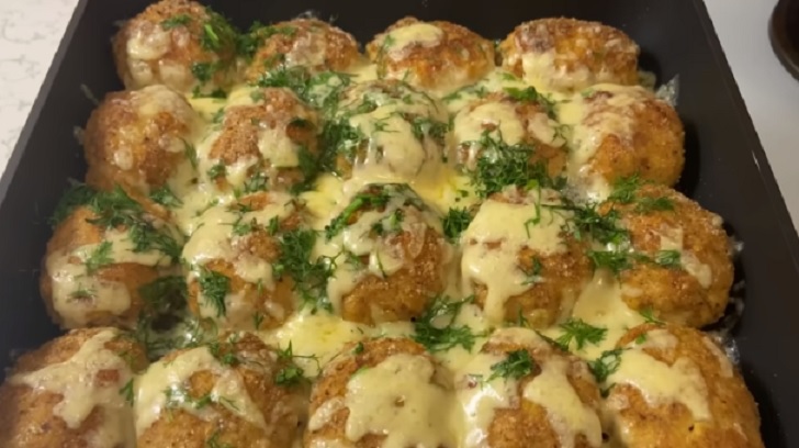 كفتة بانيه صحية بدون قلى