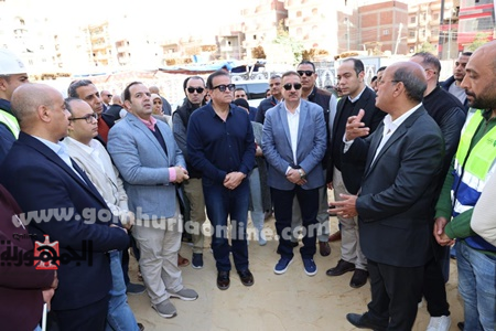 وزير الصحة خلال جولته بمحافظة المنوفية اليوم