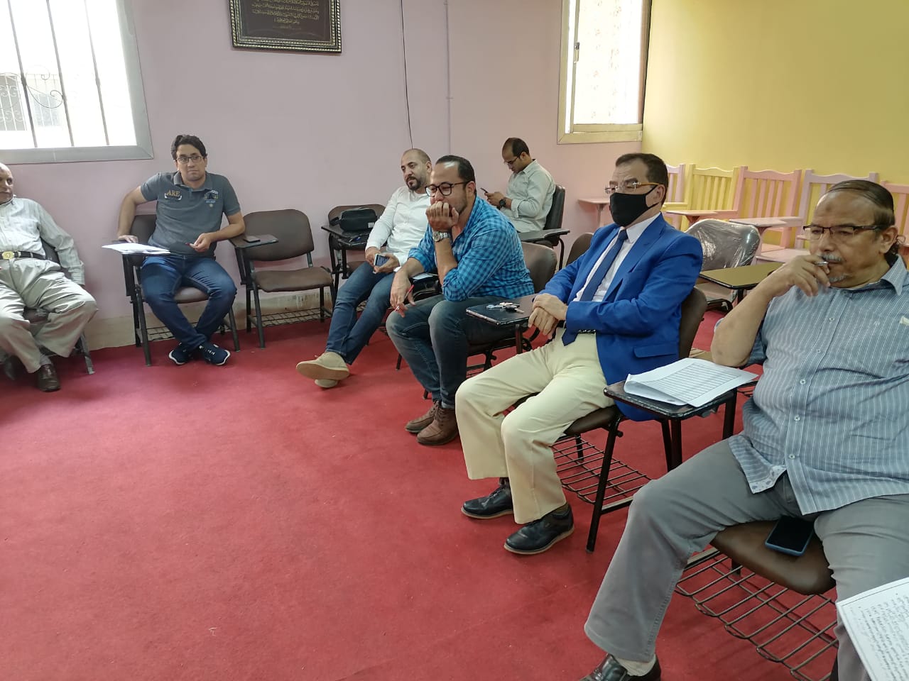 غانم وعبد الواحد وعبد العاطي وعرفة والصاوي يشاركون في اختيار طلاب الإذاعة والتلفزيون بالأزهر