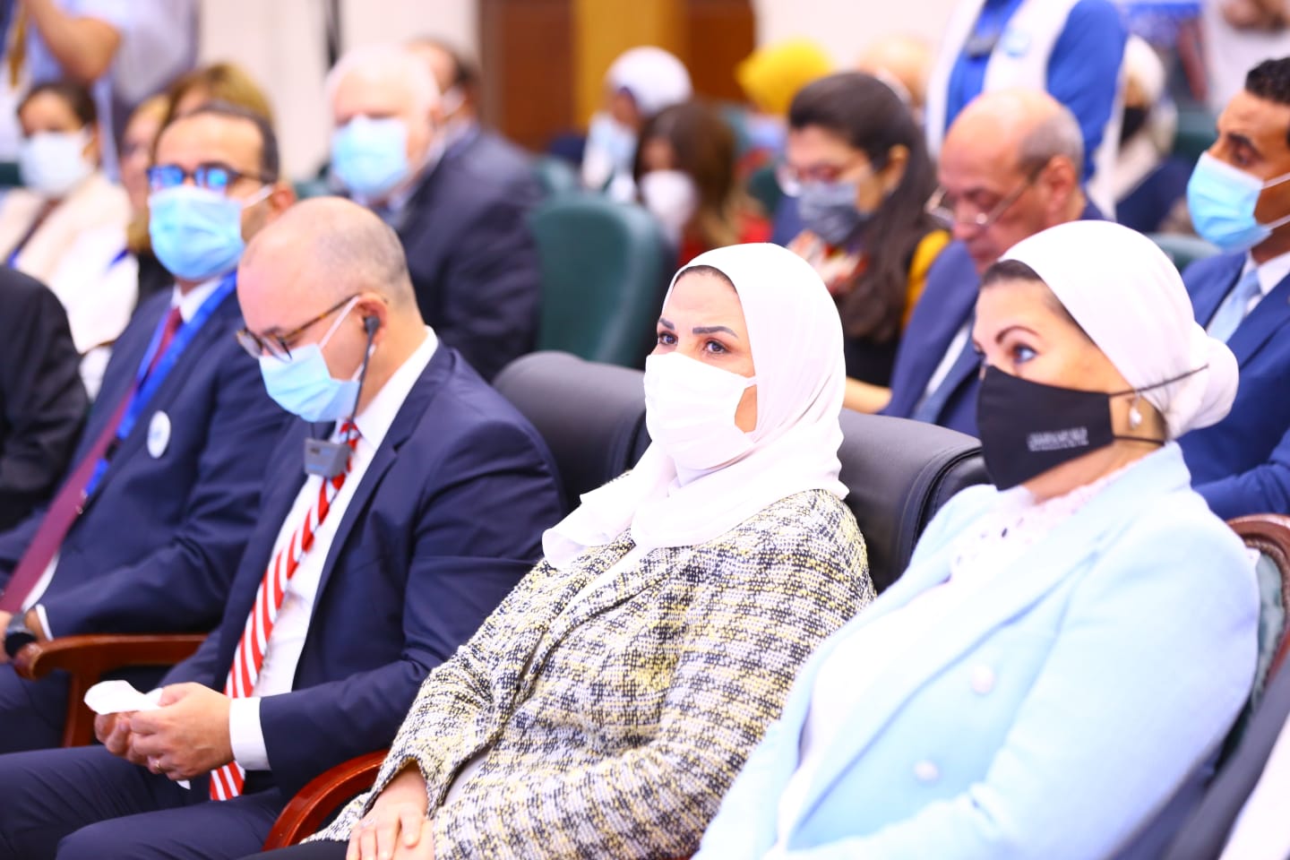  وزيرة التضامن الاجتماعي تشهد المنتدى السنوى 