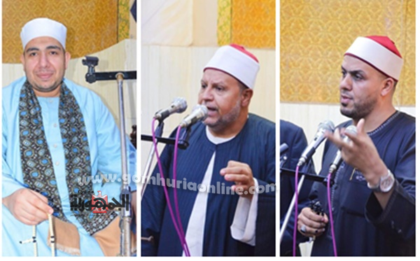 الشيخ على الغباشى والدكتور حسام الشتيحى والشيخ مصطفى أبو الوفا