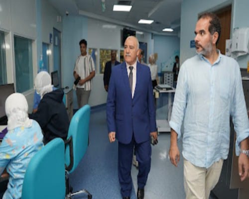 الأستاذ الدكتور أسامة الشلقاني وكيل وزارة الصحة بالقليوبية